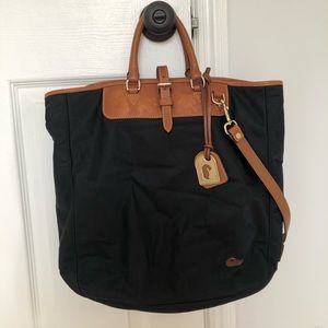Rooney & Bourke nylon editor tote